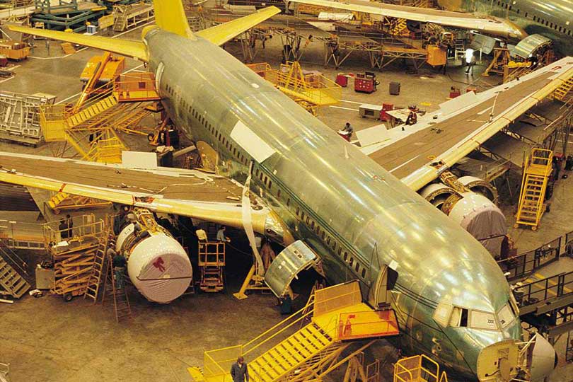 航空航天領(lǐng)域，測飛機材料疲勞、損傷、裂紋